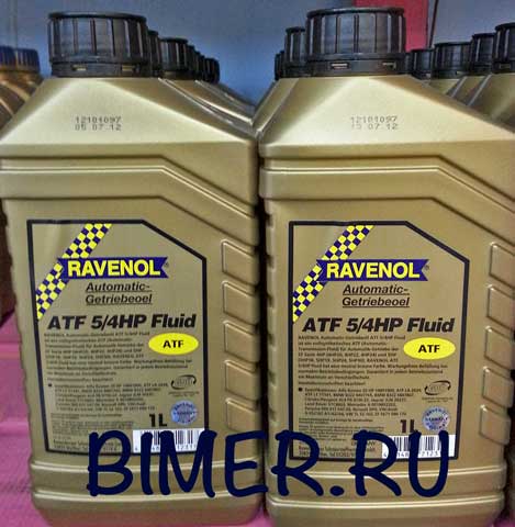 Масло для АКПП 5-ти скоростной E-46,38,39, X5(E53)  "ATF 5/4 HP Fluid" (1л.)